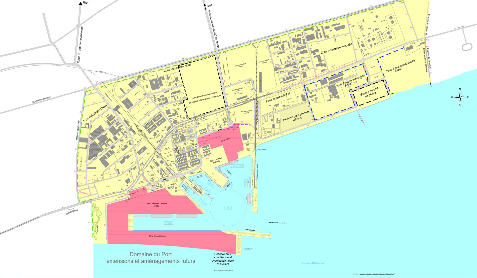 Plan général du portal
